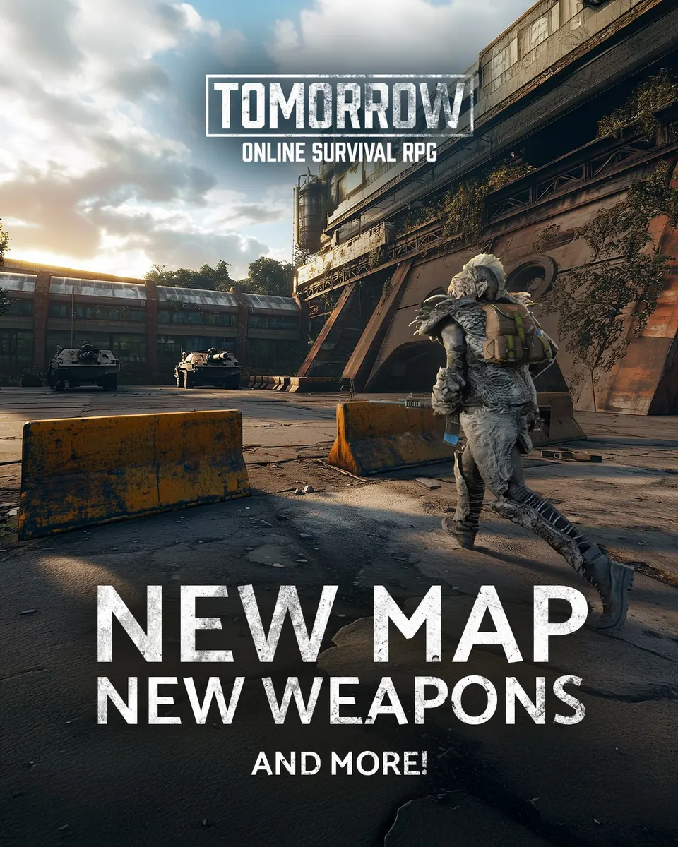 New map, new weapons and more poster.